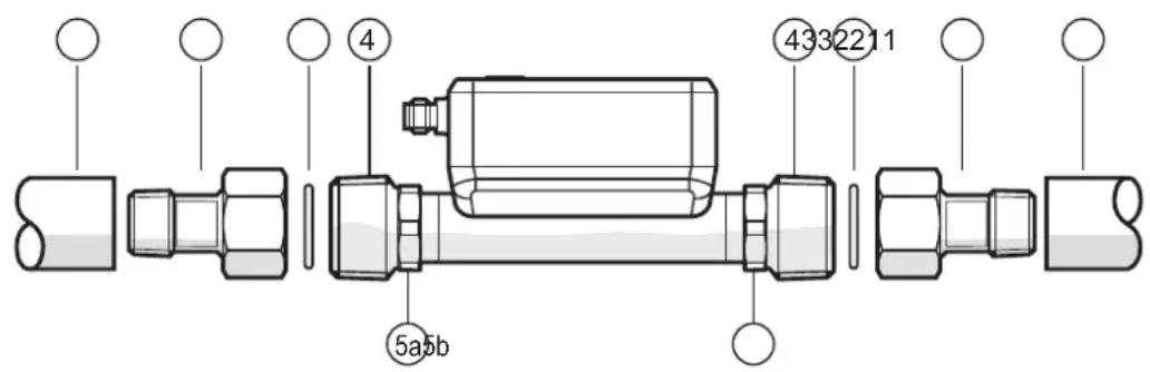 IFM SU9020 - Raccord process - 2