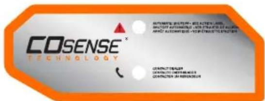 Generac GP15500EFI - Etiquetas de peligro de repuesto - 3