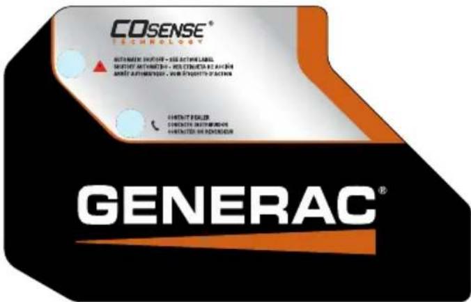 Generac GP7500E - Sistema de detección y corte de monóxido de carbono (si está equipado) - 2