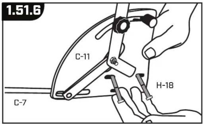 Chapin 82400B - Spreader Hardware [Actual size] - 7