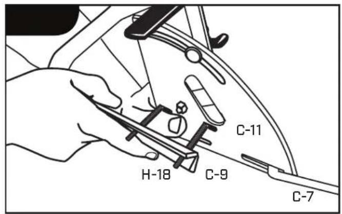 Chapin 82400B - Spreader Hardware [Actual size] - 8