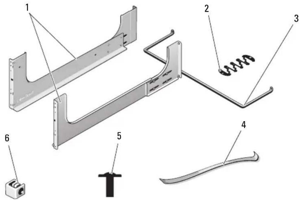 DELL PowerEdge M805 - VersaRails Rack Kit Contents - 3