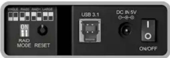Icy Box IBRD2253U31 - Réglage du mode RAID - 2