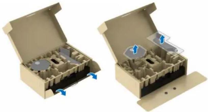 ALIENWARE AW2724DM - Fixer le pied - 1