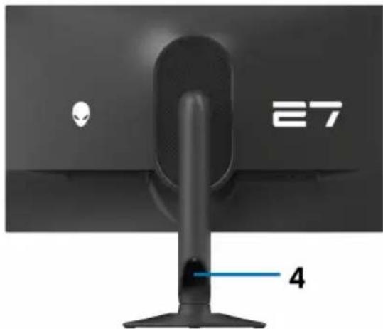 ALIENWARE AW2724DM - Vue arrière - 2