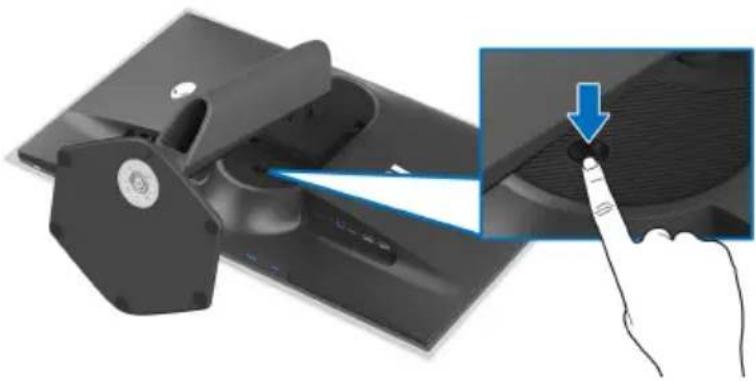 ALIENWARE AW2724DM - Enlever le pied du moniteur - 1