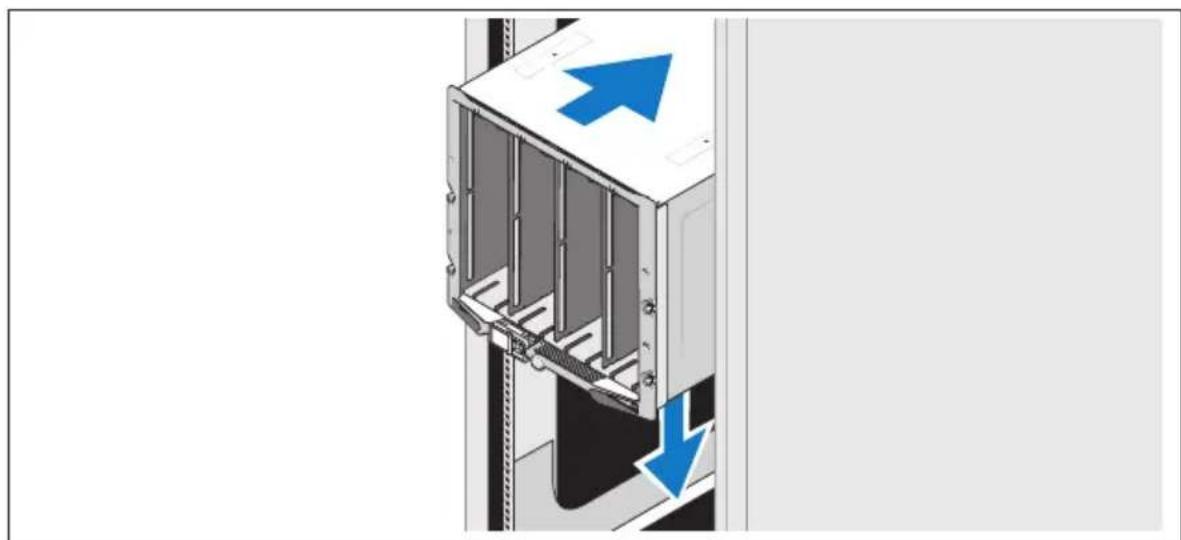 DELL PowerEdge M905 - Instalace systému do stojanu - 1