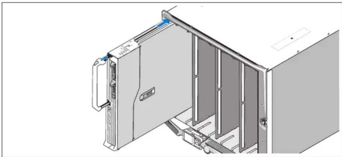 DELL PowerEdge M905 - Instalace systému do stojanu - 2