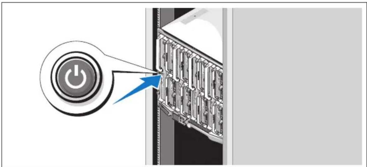 DELL PowerEdge M905 - Подключите электропитание к системе - 4