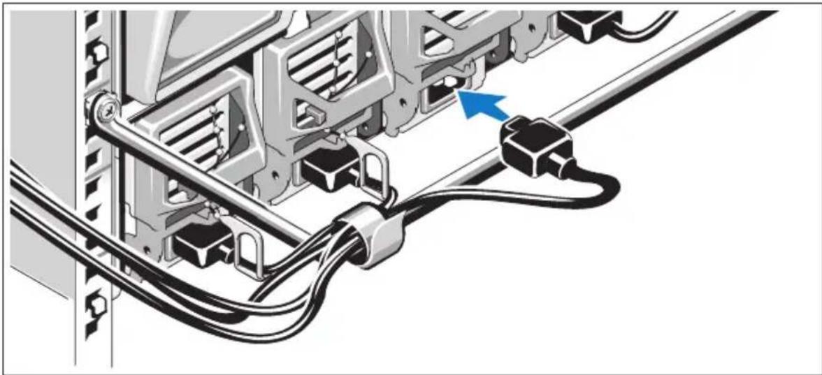 DELL PowerEdge M905 - Branchement du système sur le secteur - 2