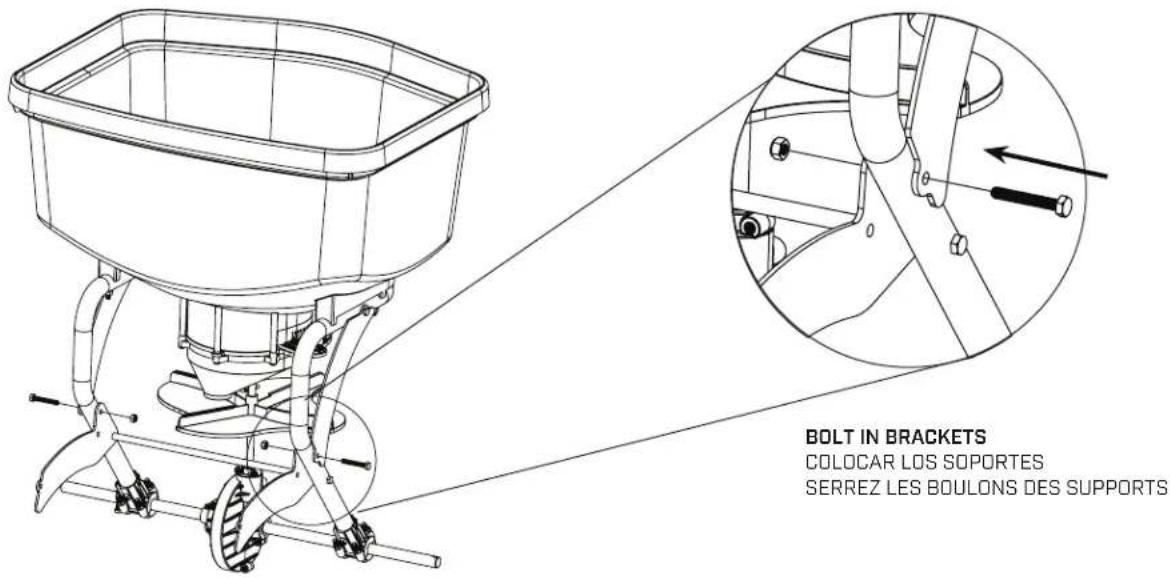 Chapin 8620B - Remove Bolt (Re-Install in Step 2.3). - 3