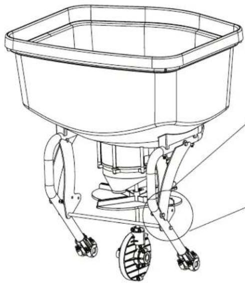 Chapin 8620B - Remove Bolt (Re-Install in Step 2.3). - 1