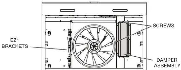 EZ1 BRACKETS SCREWS DAMPER ASSEMBLY