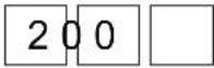 SHARP YBS6192AE - Ajuste del factor de multiplicación para cantidad doble/triple - 6
