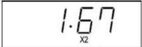 SHARP YBS1282AE - Pour modifier le facteur multiplicateur pour la quantité double - 10