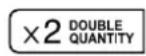 SHARP YBS4202AE - Cocinando doble cantidad con el programa de la memoria - 1