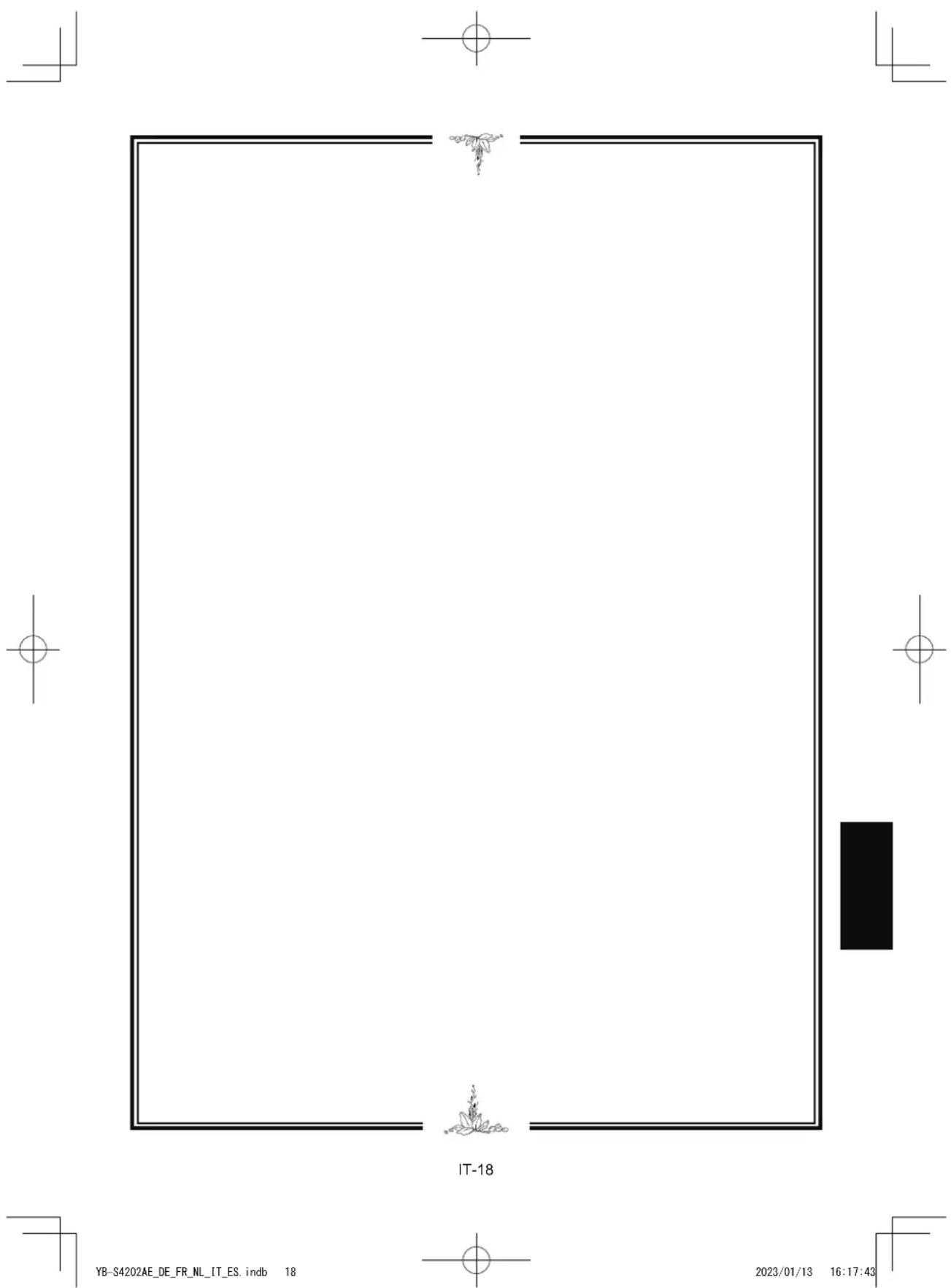 IT-18 YB-S4202AE_DE_FR_NL_IT_ES.indb 18 2023/01/13 16:17:43