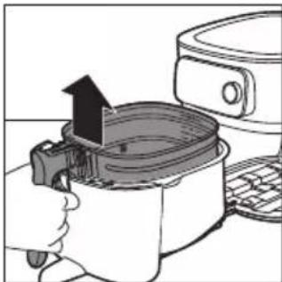PHILIPS Airfryer XXL Connected HD9875 - Irrotettavan verkkopohjan asettaminen paikalleen - 2