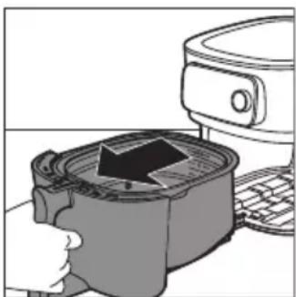 PHILIPS Airfryer XXL Connected HD9875 - Colocación de la parte inferior de malla extraíble - 1