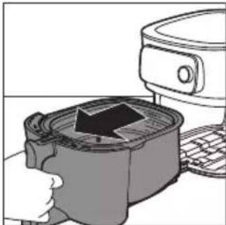 PHILIPS Airfryer XXL Connected HD9875 - De mand met uitneembare gaasbodem plaatsen - 1