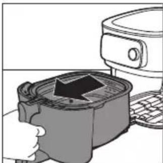 PHILIPS Airfryer XXL Connected HD9875 - Išimamo dugno tinklelio įdėjimas - 1