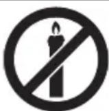 SHARP EMKS4CEU - In order to prevent fire always keep candles and other open flames away from this product. - 1