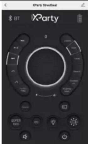 SHARP XParty Street Beat PS949 - Eerste instellingen - 1
