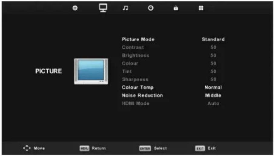AYA A32HD0222B - MENU Image - 1