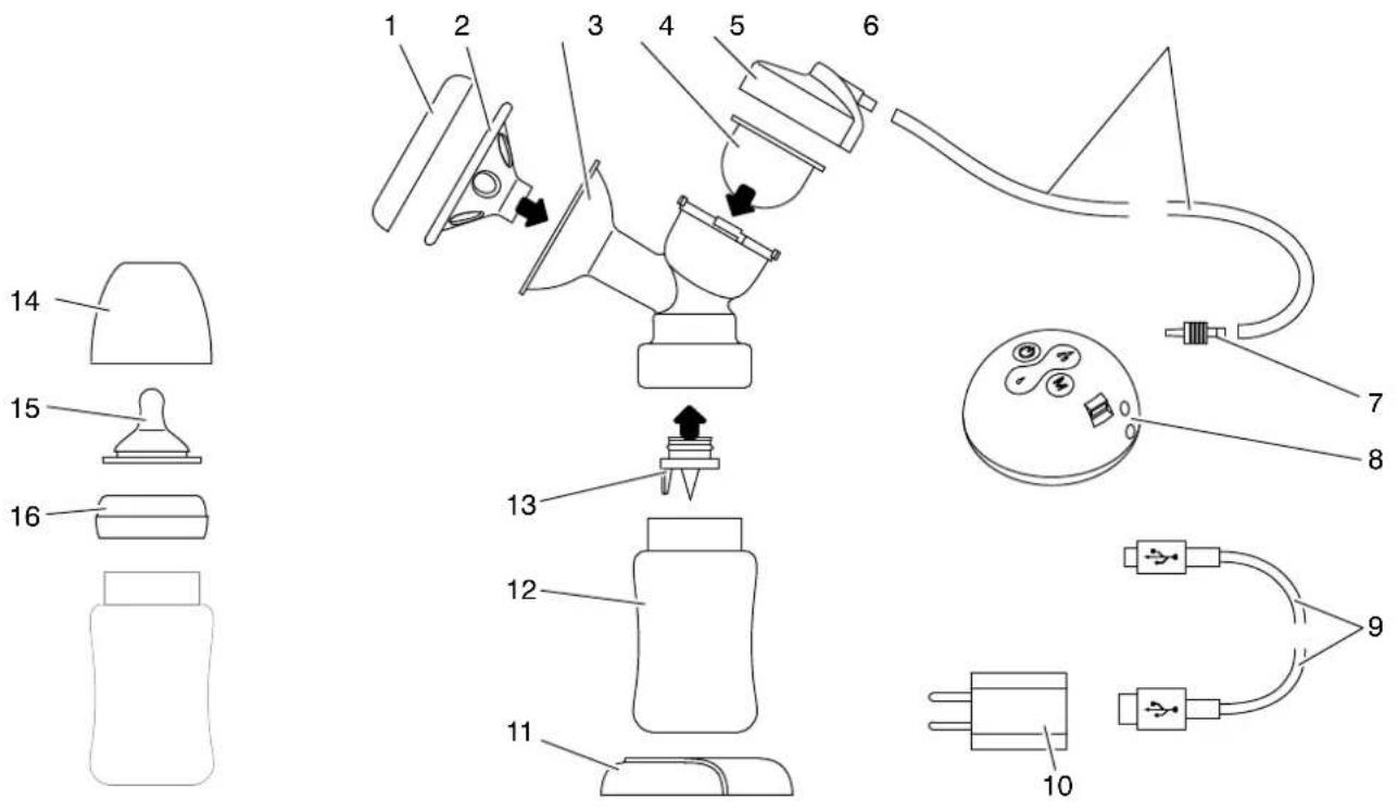 Hartig & Helling BS 300 - Elementos de mando (vista general) - 1
