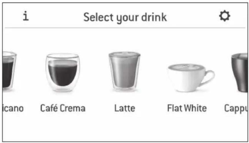 SAGE the Barista Touch BES880 - DRINK SELECTION - 1