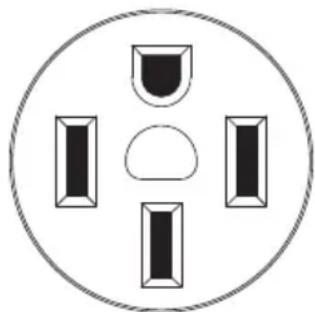 Generac GP18000EFI - 120/240 VAC, 50 Amp receptacle - 1