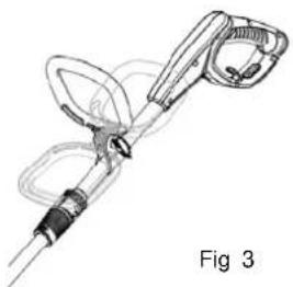 Scotts ST00213S - AJUSTE DEL MANGO AUXILIAR (Fig 3) - 1