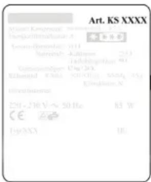 SEVERIN GB 8880 - Angaben für Kundendienst - 1