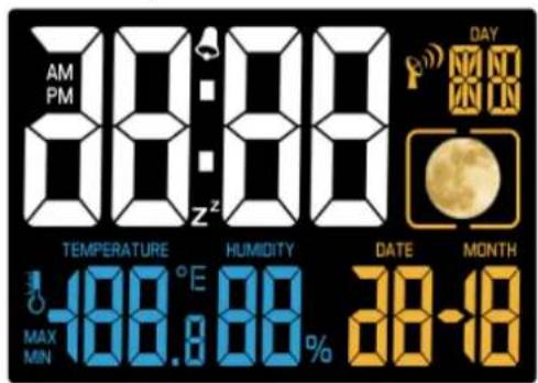 TECHNOLINE WT 537 - Schermo LCD: - 1