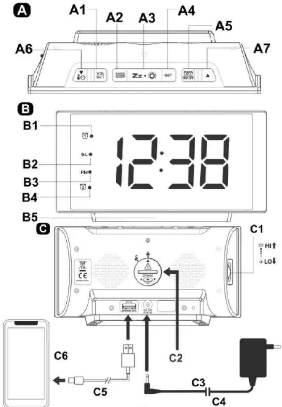TECHNOLINE WT 494 - WT 494 – Instrukcja obsługi - 1