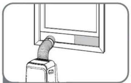 MIDEA MP10STWBA2RCM - Type 1 : installation de fenêtre à guillotine - 5