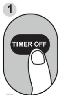 MIDEA MP10STWBA2RCM - TIMER OFF function - 1
