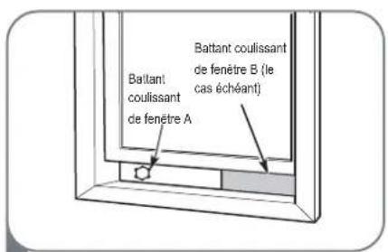 MIDEA MP10STWBA2RCM - Type 1 : installation de fenêtre à guillotine - 2