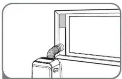 MIDEA MP10STWBA2RCM - Type 1: Hung Window Installation - 10
