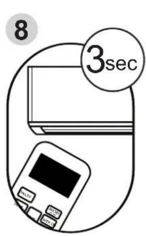 MIDEA MP10STWBA2RCM - Setting both TIMER ON and TIMER OFF at the same time - 8