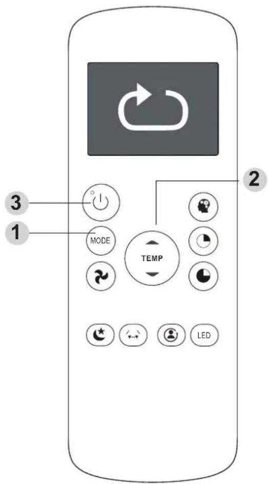 MIDEA MP10STWBA2RCM - Utilisation des fonctions de base - 1