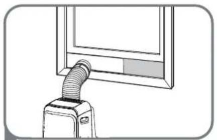 MIDEA MP10STWBA2RCM - Type 1: Hung Window Installation - 5