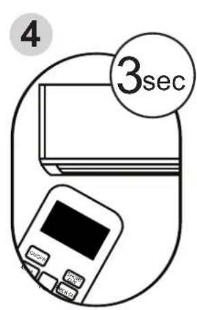 MIDEA MP05SRWBA3RCM - Réglage des fonctions TIMER ON et TIMER OFF en même temps - 4