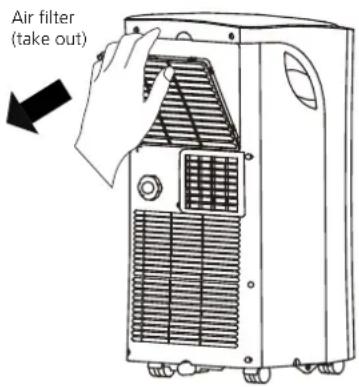 MIDEA MP05SRWBA3RCM - Air Filter Cleaning - 1