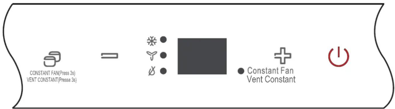 MIDEA MP05SRWBA3RCM - Control Panel Features - 1