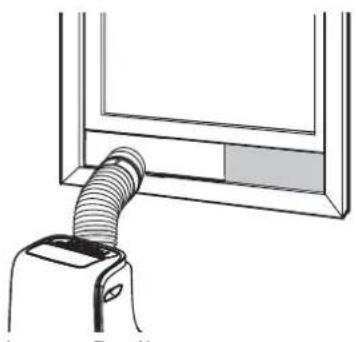 MIDEA MP12DWWBA2RCM - Type 1 : Installation de fenêtre suspendue - 4