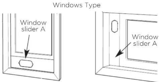 MIDEA MP12DWWBA2RCM - Step Three: Preparing the adjustable window slider - 1