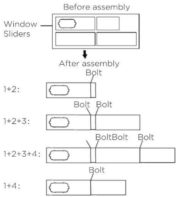 MIDEA MP12DWWBA2RCM - Window Installation Kit - 3