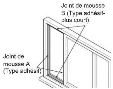 MIDEA MP12DWWBA2RCM - Type 1 : Installation de fenêtre suspendue - 5