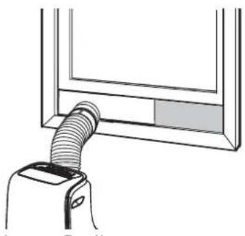 MIDEA MP12DWWBA2RCM - Type 1: Hung window installation - 4